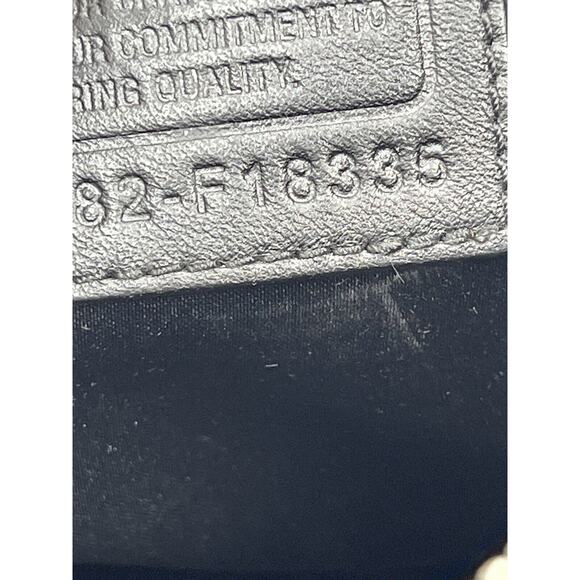 Coach F18335 Authenticated Signature Laura Black Gray Jacquard Large Tote Bag - Picture 9 of 11